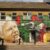 A mural of David Attenborough.