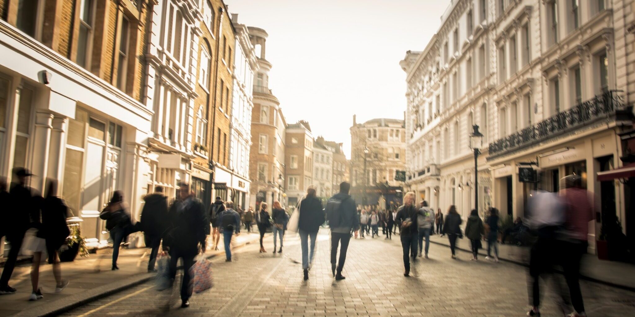 24 A busy high street